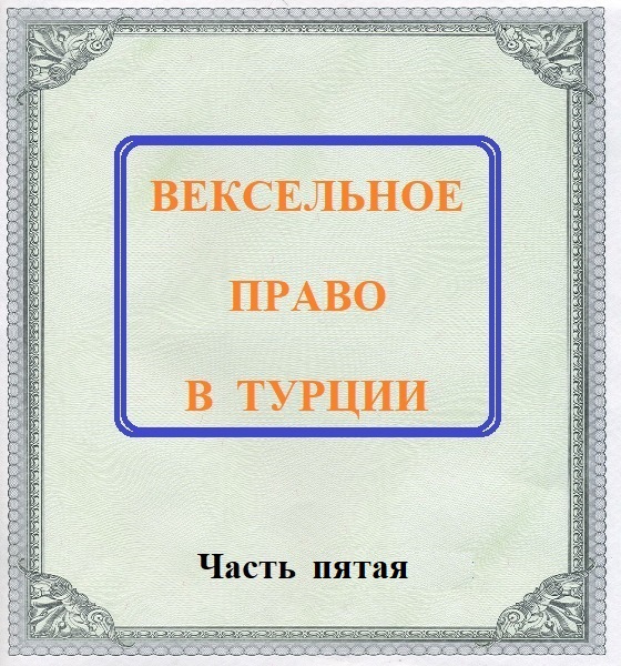 ВЗЫСКАНИЕ ВЕКСЕЛЬНОГО ДОЛГА В ТУРЦИИ